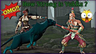 Current Time Yukka Is The Most Strongest Charector || How Strong Is Yukka ? || Shadow Fight 4 Arena