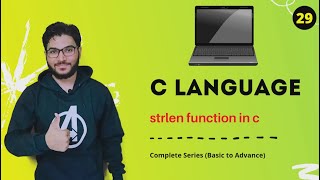 strlen function in C Language | C Tutorial in Hindi #29