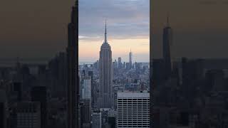 Empire State Building New York City Landscape Short Video