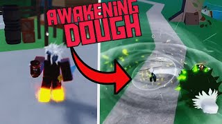 AWAKENING the MYTHICAL DOUGH fruit!|Blox fruits