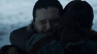 Game Of Thrones S8X01 : Jon-Arya reunion