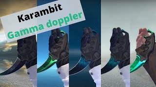 Karambit Gamma Doppler ALL phases