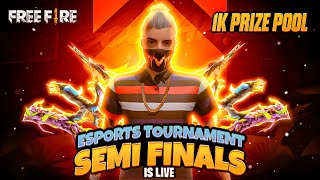 Free fire live - Free Squad Tournament Is Live   - free fire live telugu || #freefire