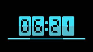 15 minutes Countdown Timer (flip clock)