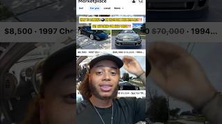 HOW TO LOWBALL🎱 ON FACEBOOK MARKETPLACE- HALF OFF‼️ #cars #facebookmarketplace #shorts