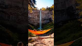 Relaxing Hammock Under a Majestic Waterfall 🌊 | Nature’s Ultimate Escape 🌿✨