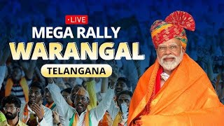 🔴PM Modi Live | Public meeting in Warangal, Telangana | Lok Sabha Election 2024 | DeccanTV