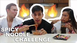 EXTREME SPICY NOODLE CHALLENGE :: MUKBANG (SUPER ANGHANG)