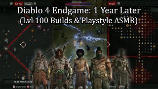 Diablo 4 Endgame: 1 Year Later (Level 100 Builds & Playstyle for All Classes) (ASMR)