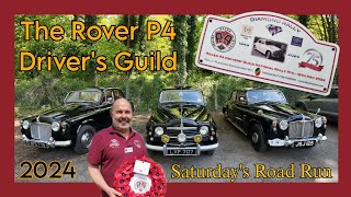 Rover P4 Drivers Guild National Rally 2024 - Saturday Road Run - Diamond 75th anniversary