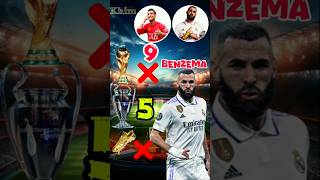 Ronaldo Vs Benzema🥶🔥#shorts #football #ronaldo  #footballshorts #fyp #trending#trend#benzema #cr7