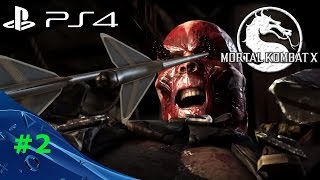 Mortal Kombat X PS4 прохождение сюжета №2