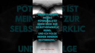 Von #Potential zu #Wirklichkeit: Dein Pfad zur #Selbstentfaltung #affirmation #youtubeshorts