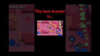 The best brawler in Brawl Stars #supercell #gaming #trending #brawl stars l