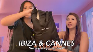 PART 1 - IBIZA & CANNES SHOPPING HAUL | DIOR, YSL, LORO PIANA | Abby Paclibar