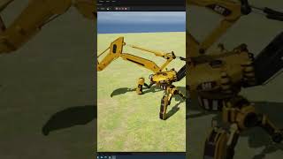 #unrealengine5 #procedural #animation #control #rig #excavator #robot #cybertruck