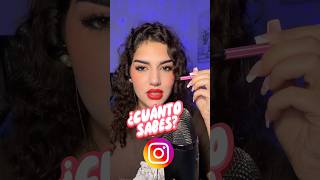 Cuánto sabes de Instagram? #asmr