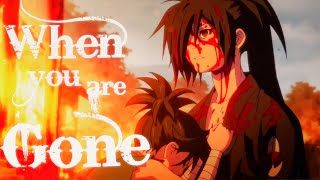 Dororo「AMV」 - When you are gone | Hyakimaruu and Mio 💔