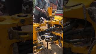 jcb machine backhoe Swing cylinder