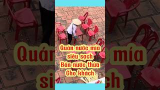 Quán nước mía siêu sạch, bán "nước thừa" cho khách #tintuc #shortvideo #nuocmiasieusach #thaibinh