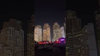 Night view in Marina Dubai 🌃🏄