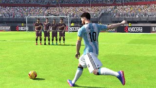 ARGENTINA VS VENEZUELA | Qualifiers FIFA World Cup Russia 2018 | PES 2017 Gameplay