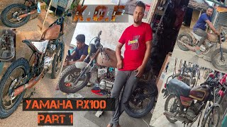 Yamaha rx100 modified || kgf style || 2023 new rx100 ||