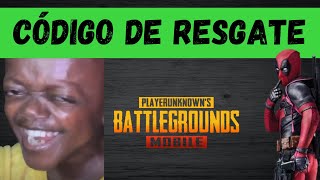 CÓDIGO DE RESGATE - PUBG MOBILE - DEADPOOL GAMES