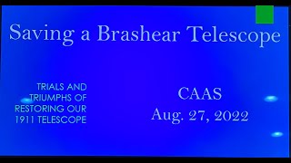 CAAS August Regular Meeting 2022