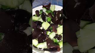 CUCUMBER AND BLACK FUNGUS SIDE DISH #supportlocal #shortvideo #shorts #short #shortsvideo #support