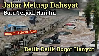 BARU TERJADI BANJIR BANDANG HANYUTKAN DEPOK HARI!! INI KENDARAAN KE BAWA ARUS BENCANA ALAM HARI INI