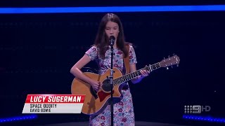 Lucy Sugerman - Space Oddity | The Voice Australia 6 (2017) | Blind Auditions