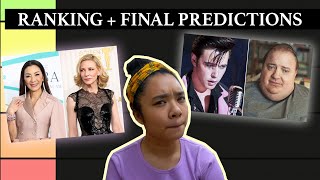 Tier Ranking Oscar 2023 Nominees + FINAL OSCAR PREDICTIONS