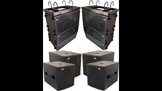 NHL PRO SOUND Sistemas Line Array Ativos