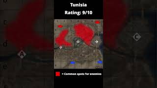 MAP OF THE DAY: Tunisia guide! #warthunder #guide #tanks