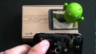 Sprint HTC Evo 4G LTE Unboxing