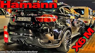 Hamann Tycoon EVO M BMW X6 in Dubai Start up-Exhausts Sound