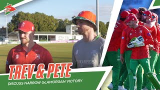 "HUGE WIN" | Match-Winners Trevaskis & Handscomb Reflect On Glamorgan WIN 💥