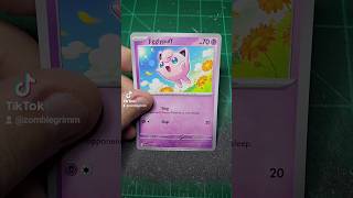 3d Jigglypuff Pokemon Card #zombiegrimm #pokemoncards #collectiblecards #pokemon #pokemonart