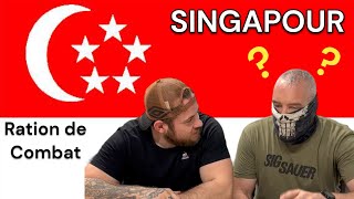 La ration de combat de Singapour 🇸🇬 Dégustation