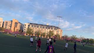 Pelada de futebol na California