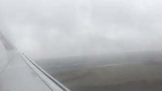 Landing Moscow dme 15 oct 2021 kairo air low clouds