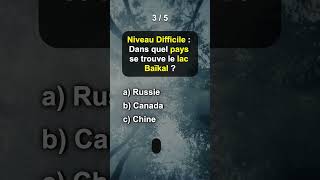 Quiz Géographie, niveau : Intermédiaire 🏞️🥨 Êtes-vous capable d'avoir 5 / 5 ?