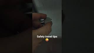 safety travel tips.