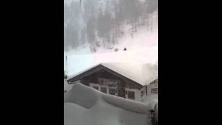 Ураган Андреа 2012 Obertauern