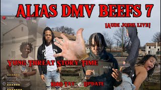 Yung Threat Story Time Of Sh*tty Barry Farms Hood Girl & 1080 Tay Update (Alias DMV Beefs 7)