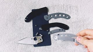 Spyderco  Perrin PPT. Восстановление ножа. Часть 1. Осмотр пациента)