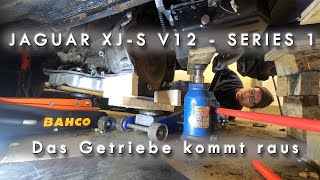 JAGUAR XJ-S V12 - Series 1 - Restaurierung Teil 9 - Ausbau Getriebe