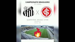 SANTOS X INTERNACIONAL ● AO VIVO HD 08/06/2022