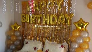 Best Birthday Decoration at Home | Balloon Decoration at home in Bangalore | Best Balloon Decorator